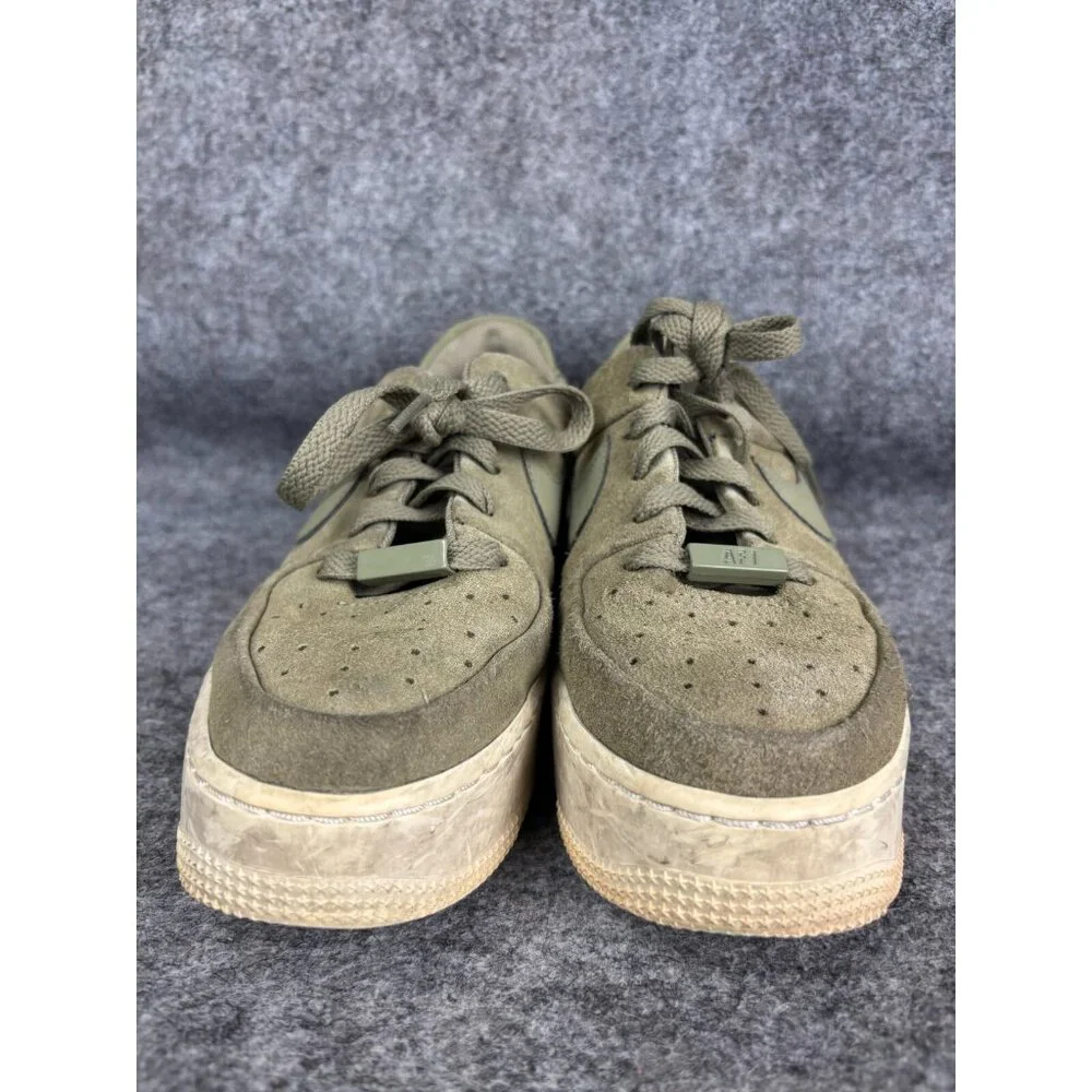 Nike Air Force 1 Low Trooper Shoe Women’s 6.5 Sage Green Lace Up Sneaker‎